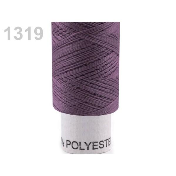 5pc 1319 Violet Plumeria Polyester Fil à Coudre Ruban de 14, des Fournitures d'Artisanat, de l'Artis - Photo n°1