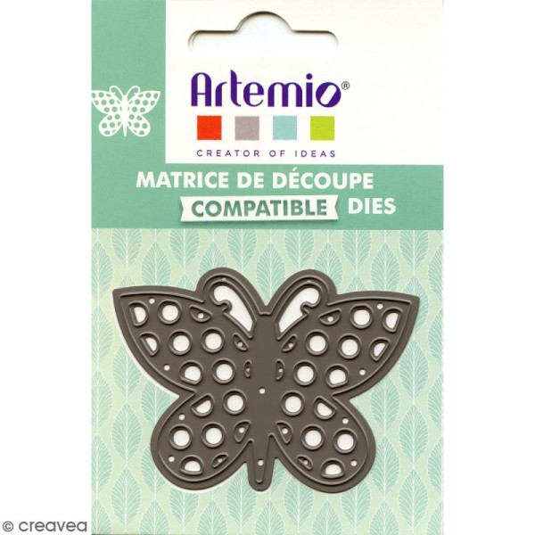 Die Artemio Papillon à pois - 1 matrice de découpe - Photo n°2