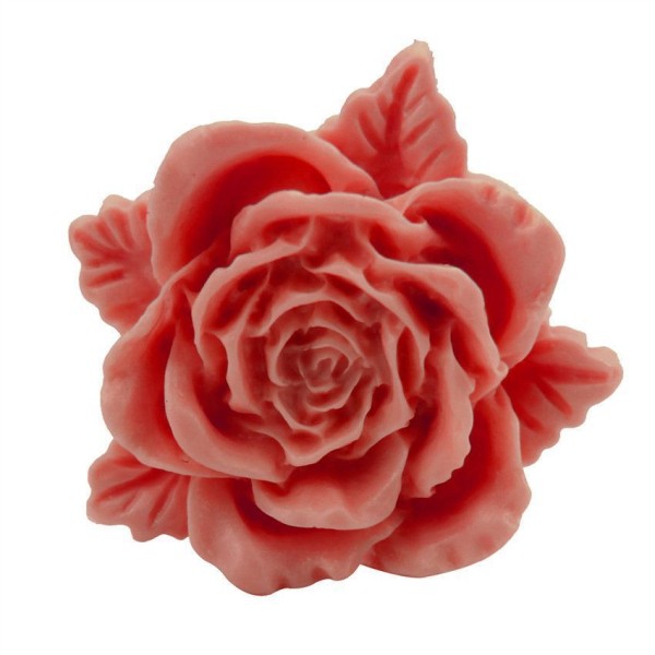 La floraison Fleur de la Rose Feuilles, 3D en Silicone de Chocolat Savon Gâteau, Fondant Gâteau, l'A - Photo n°4