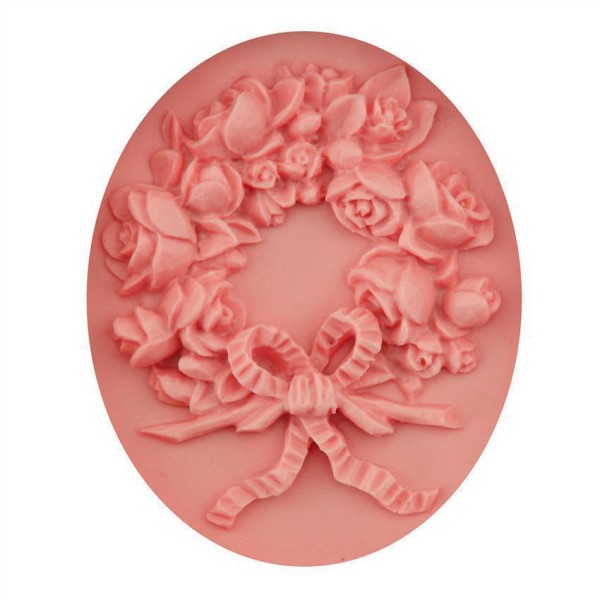 Rose des Guirlandes de Fleurs, Couronne de fleurs, 3D en Silicone de Chocolat Savon Gâteau, Fondant - Photo n°2