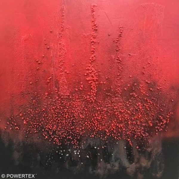 Powertex solidifiant tissu - Rouge (Edition limitée) - 1 kg - Photo n°2