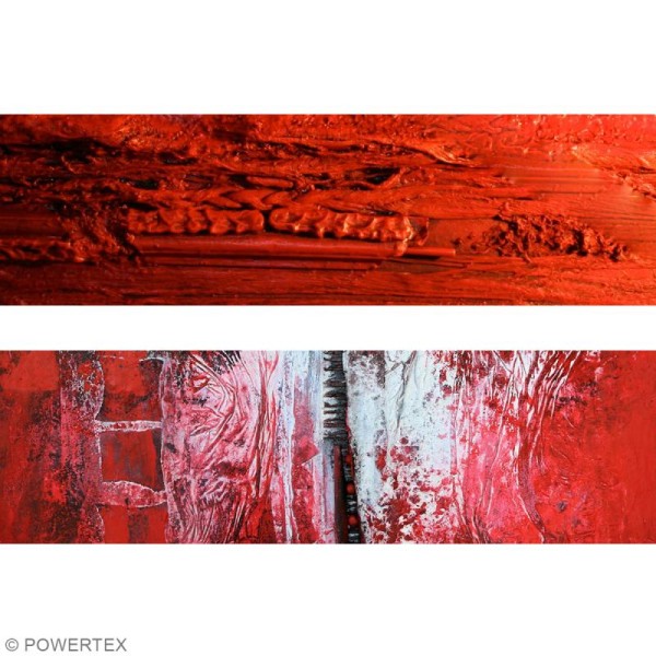 Powertex solidifiant tissu - Rouge (Edition limitée) - 1 kg - Photo n°6