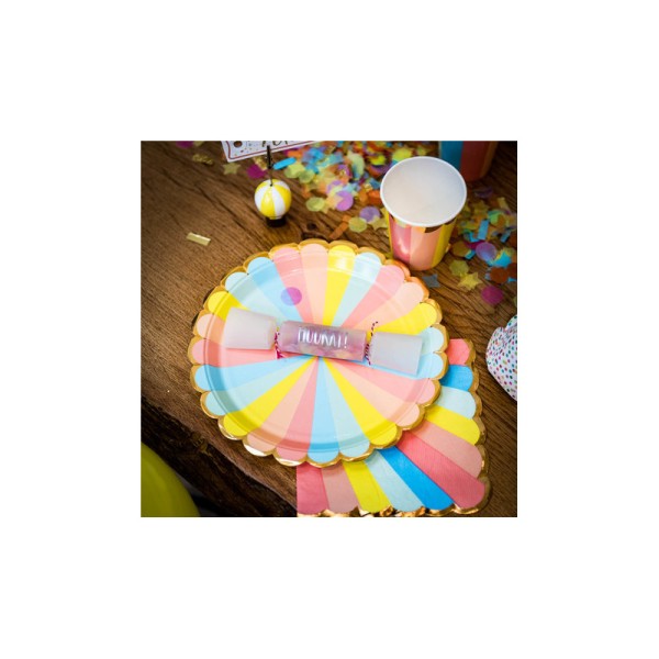 Crackers a confettis multicolores x8 - Photo n°4