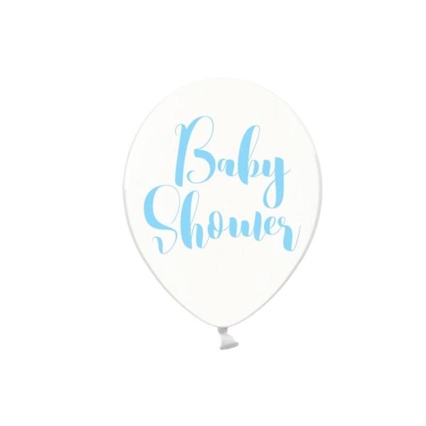 Ballon Baby shower bleu - Photo n°1