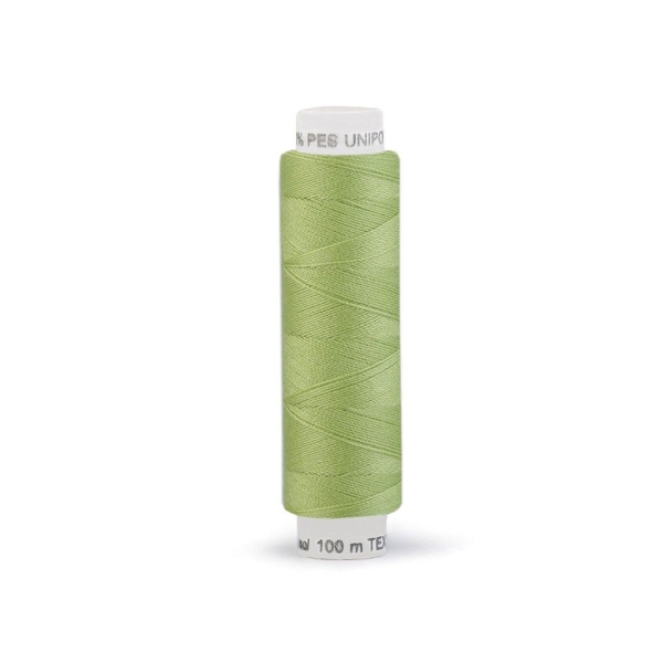 10pc 630 feu Vert des Fils de Polyester 100m Unipoly, de Couture, de Mercerie - Photo n°2