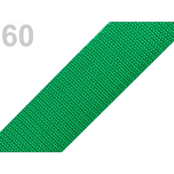 5m 60 Vert Émeraude Polypropylène Sangle Largeur 40mm, Sangles, Mercerie, - Photo n°1