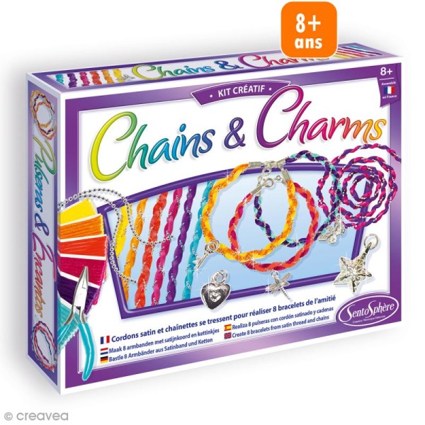 Kit bijoux Chains & Charms - Photo n°1