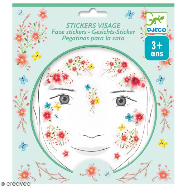 Stickers visage - Fée du printemps - Photo n°1
