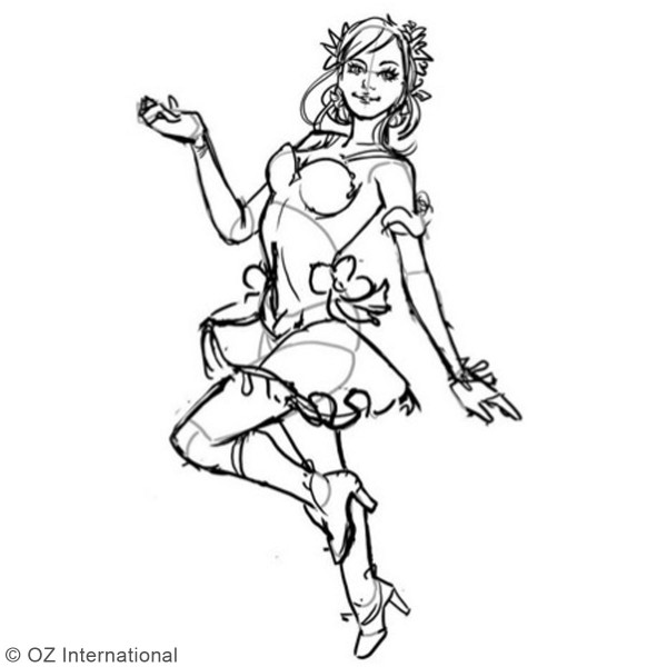 Kit Mannequin articulé pour dessin Body Chan - Miss Graph'It 2.0 - Modèle femme - 15 cm - Photo n°4