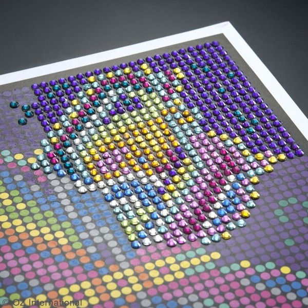 Kit Diamond art - Papillon - 20 x 20 cm - Photo n°4