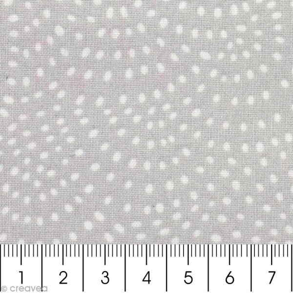 Tissu Twist Gris - Par 10 cm (sur mesure) - Photo n°2