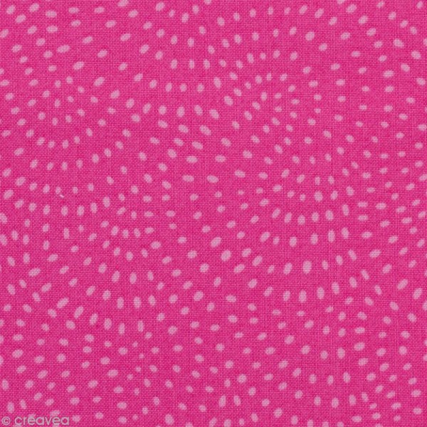 Tissu Twist Rose - Par 10 cm (sur mesure) - Photo n°1