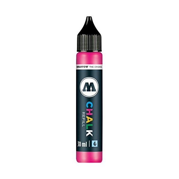 Molotow mo693708 Refill Chalk, encre de recharge pour marqueurs craie 30 ml, 1&n - Photo n°1