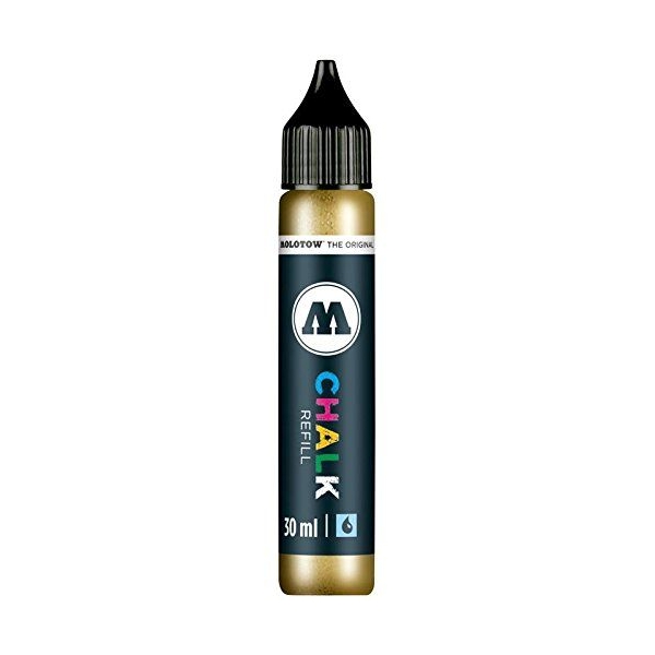 Molotow mo693702 Refill Chalk, encre de recharge pour marqueurs craie 30 ml, 1&n - Photo n°1