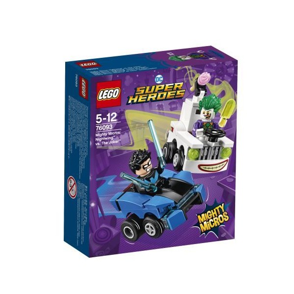 LEGO - 76093 - DC Comics Super Heroes - Jeu de Construction - Mighty Micros : Nightwing co - Photo n°1