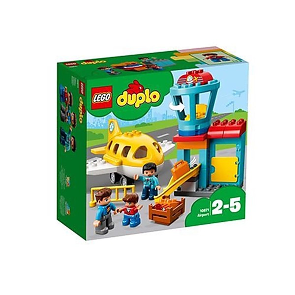 LEGO - 10871 - Duplo Ma ville - Jeu de Construction - l'Aéroport - Photo n°2