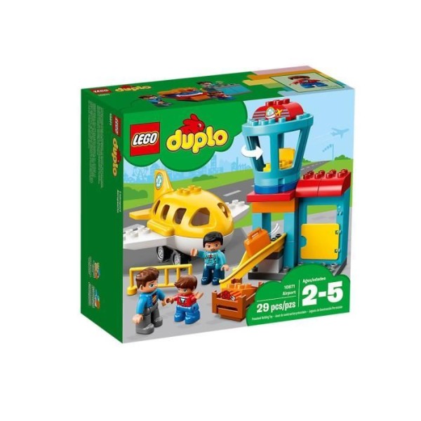 LEGO - 10871 - Duplo Ma ville - Jeu de Construction - l'Aéroport - Photo n°3