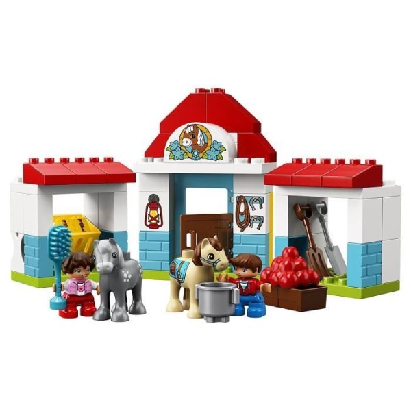 LEGO - 10868 - Duplo Ma ville - Jeu de Construction - le Poney - Club de la Ferme - Photo n°4