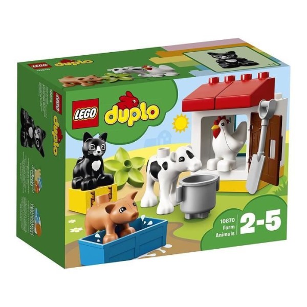 LEGO - 10870 - Duplo Ma ville - Jeu de Construction - les Animaux de la Ferme - Photo n°3
