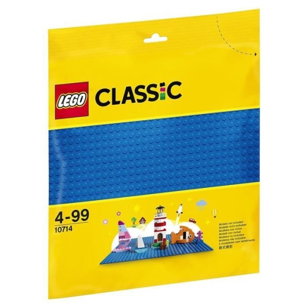 LEGO - 10714 - Classic - Jeu de Construction - la Plaque de Base Bleue - Photo n°3