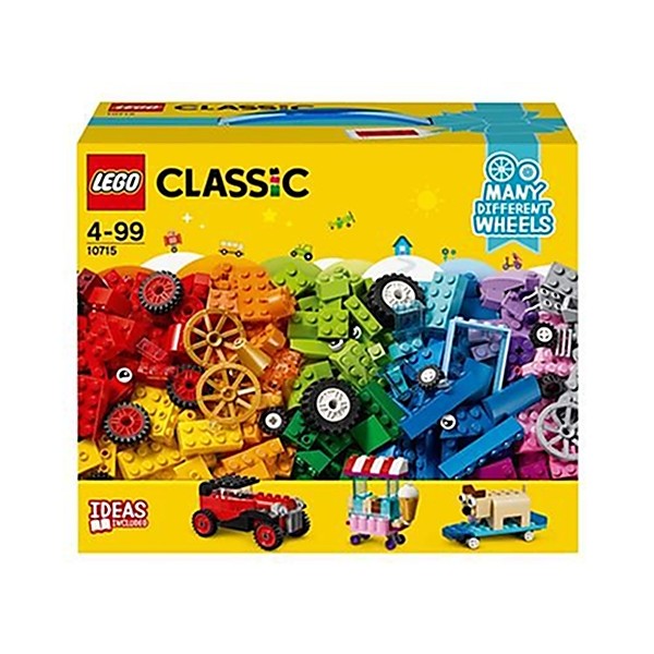 LEGO - 10715 - Classic - Jeu de Construction - la Boîte de Briques et de Roues LEGO - Photo n°2