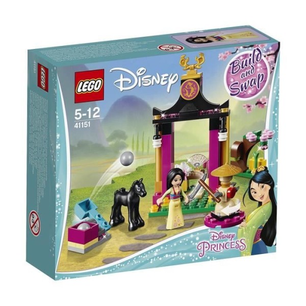 LEGO - 41151 - Disney Princess - Jeu de Construction - l'Entraînement de Mulan - Photo n°3