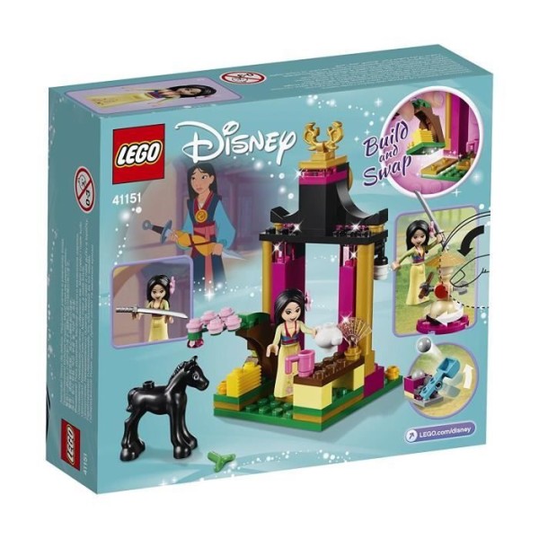 LEGO - 41151 - Disney Princess - Jeu de Construction - l'Entraînement de Mulan - Photo n°5