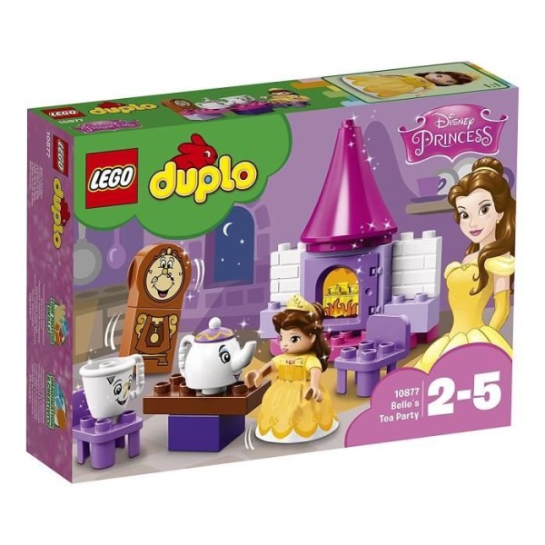 LEGO - 10877 - Duplo Disney Princess - Jeu de Construction - le Goûter de Belle - Photo n°3