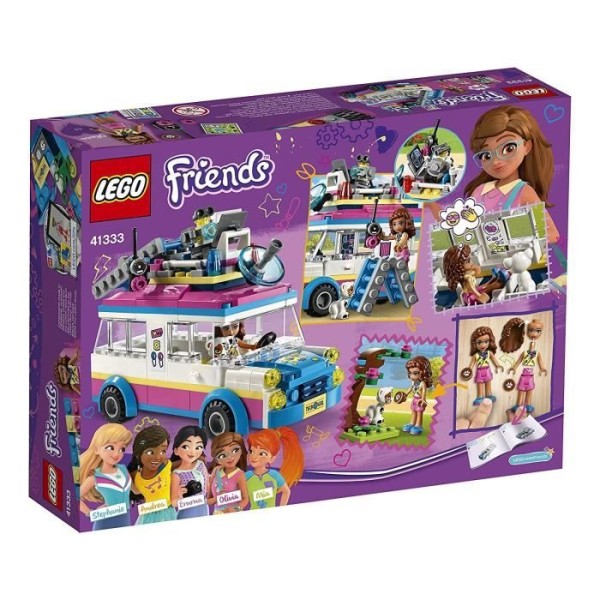 LEGO Friends - Le véhicule de mission d'Olivia - 41333 - Jeu de Construction - Photo n°5