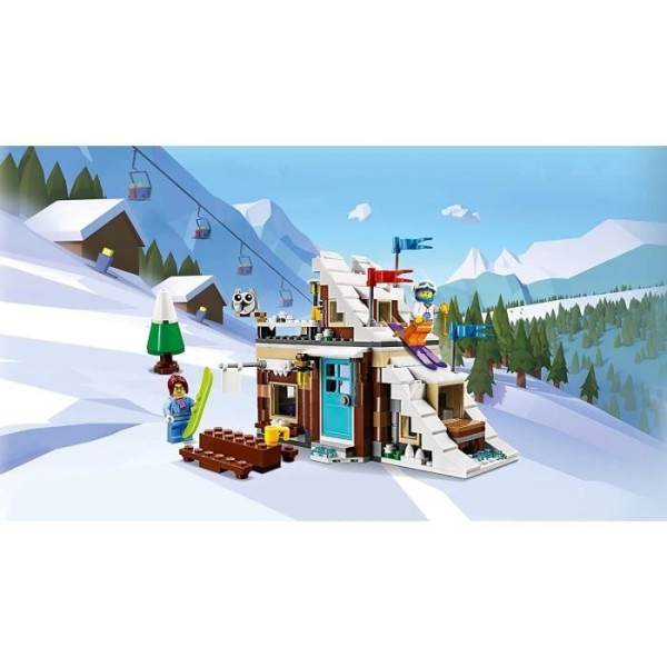 LEGO - 31080 - Creator - Jeu de Construction - le Chalet de Montagne - Photo n°5