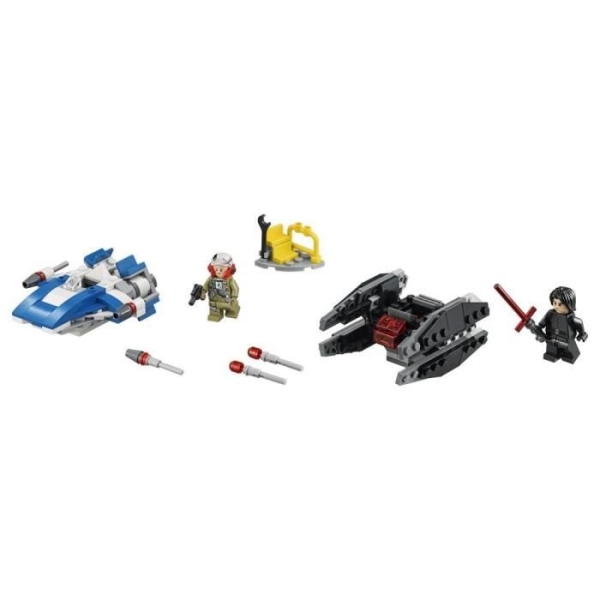 LEGO - 75196 - Star Wars - Jeu de Construction - Microfighter A - Wing vs. Silencer TIE - Photo n°4