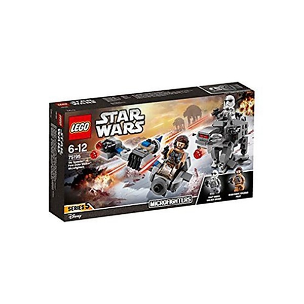 LEGO - 75195 - Star Wars - Jeu de Construction - Microfighter Ski Speeder vs. Quadripode d - Photo n°1