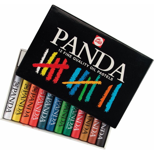 TALENS - Boîte de pastels gras Panda - Photo n°1