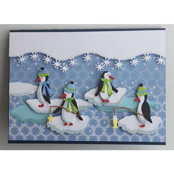 Matrice de découpe Joy Crafts - Pingouins - 4 pcs - Photo n°2