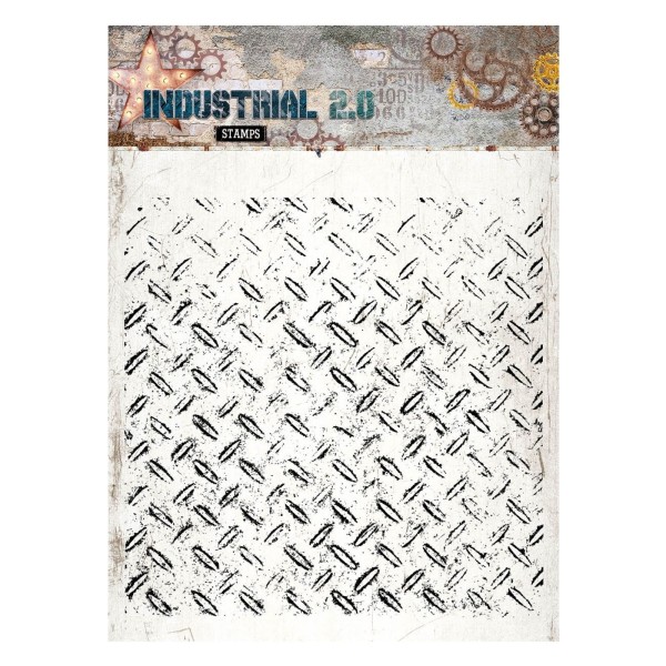 Tampon clear Studio Light - Collection Industrial_2.0 No.251 - 14 x 14 cm - Photo n°1
