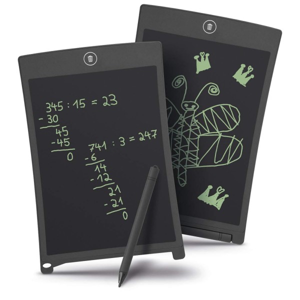 Ardoise LCD, 8,5 pouces (21,59 cm), noir - Photo n°1