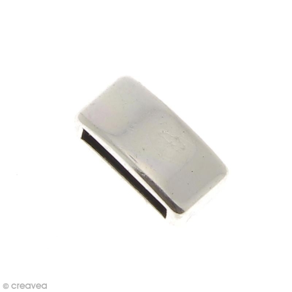 Passant Rectangulaire en métal - 13 mm - Ouverture de 10,2 x 2,2 mm - Photo n°1