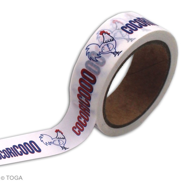Masking tape Toga - Cocoricooo - 1,5 x 10 m - Photo n°2