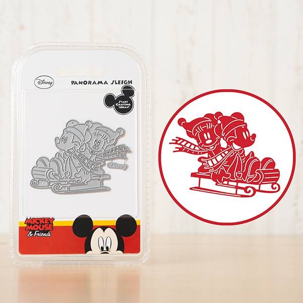 Matrice de découpe Disney - Mickey Mouse & Friends - Panorama Sleigh - Photo n°1