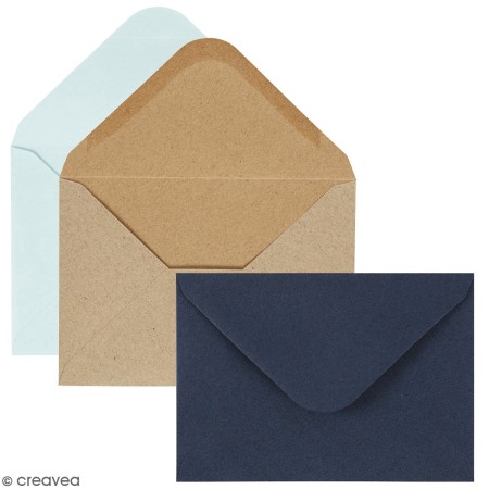 Enveloppes 115 x 160 - Paquets de 10 enveloppes