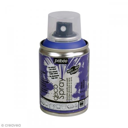 Bombe de peinture DecoSpray Violet - 100 ml