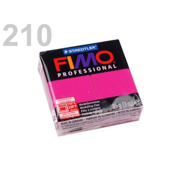 1pc Rose Sharp FIMO Professional 85g, - le Modelage de l'Argile, de l'Artisanat et Loisirs - Photo n°1
