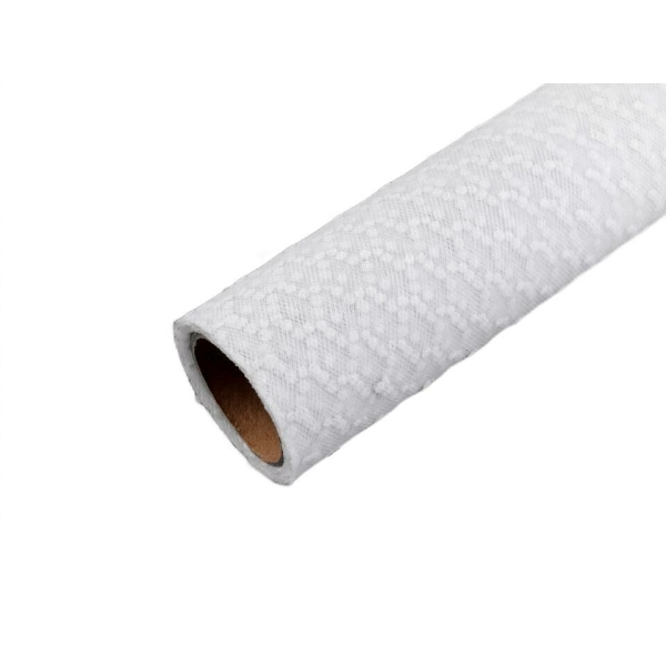 4.5 m Blanc Décoratif en Tulle À Pois Largeur 50cm, de l'Artisanat, du Ruban, de la Dentelle, toile - Photo n°1