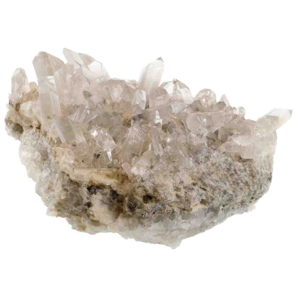 Amas de cristal de roche - 646 grammes. - Photo n°1