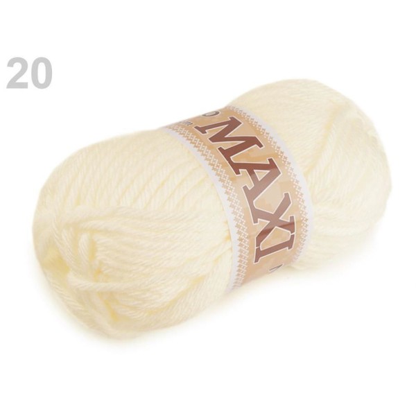 1pc 20 (905) Crémeuse à Tricoter Jumbo Maxi 100g, Tricot, Crochet, Broderie, Mercerie, - Photo n°1