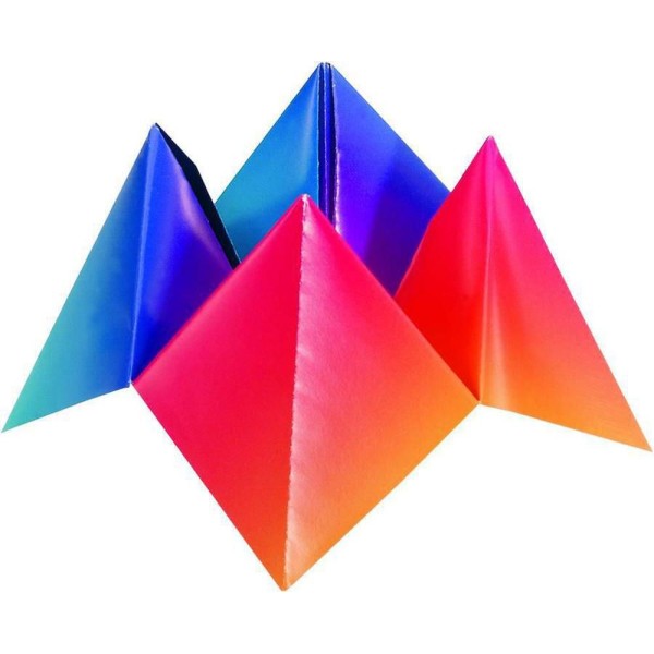 Origami Arc-En-Ciel De Papier De 10 X10 Cm 100 Feuilles, De La Décoration Origami, Papier Découpé, D - Photo n°4