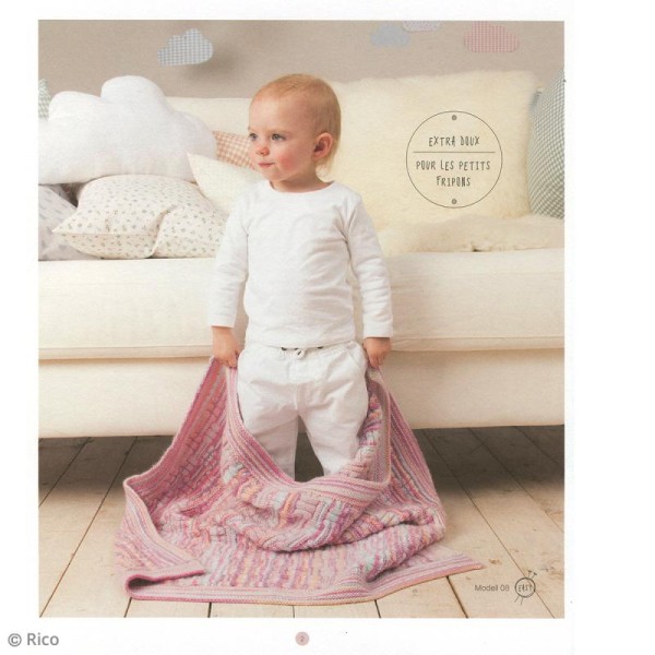 Livre Rico Design - Rico Baby n° 18 - Baby Dream dk - Photo n°2