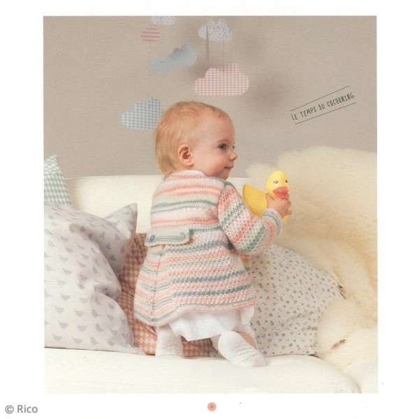 Livre Rico Design - Rico Baby n° 18 - Baby Dream dk - Photo n°4