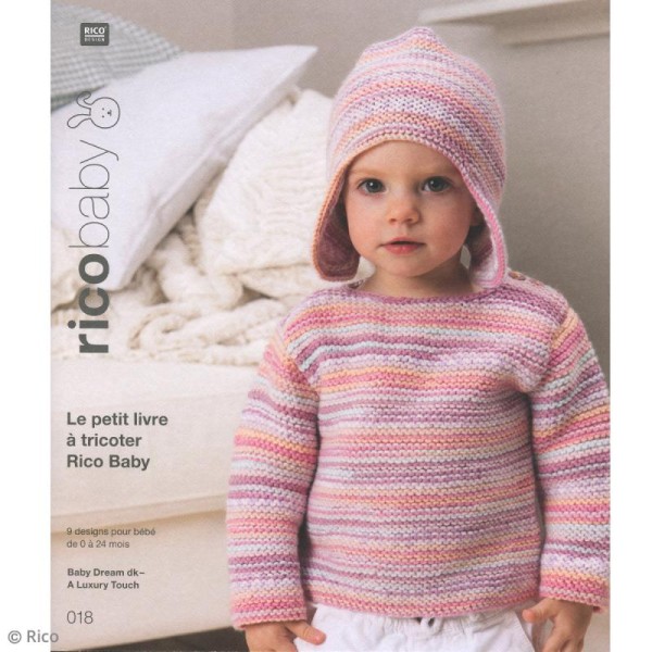 Livre Rico Design - Rico Baby n° 18 - Baby Dream dk - Photo n°1