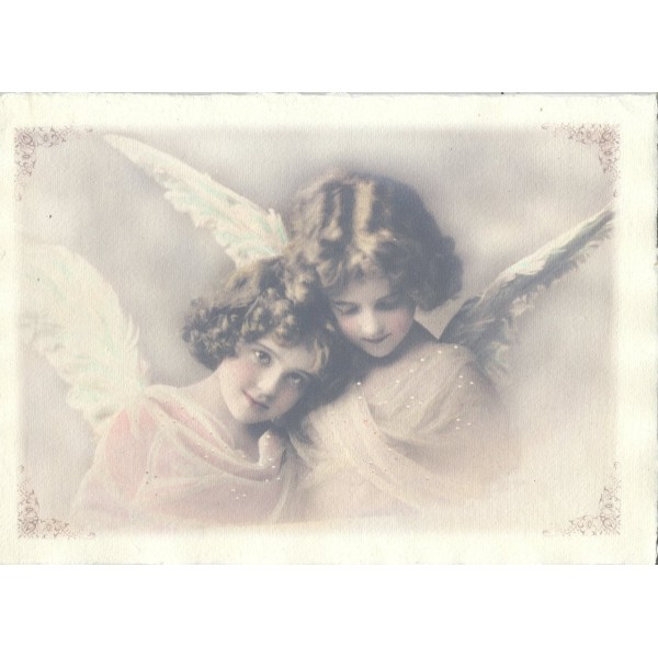 Photo imprimée sur papier coton fait main Anges 609 Sagen Vintage Design - Photo n°1
